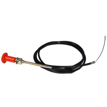 Aftermarket 82" Round Handle Pull Stop Cable 47V1534